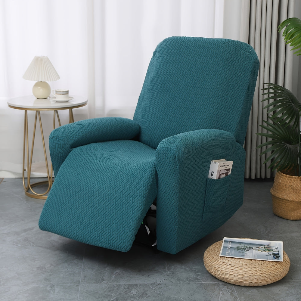 Juno-stolovertræk - blødt mikrofiber, indbygget lomme, fuld beskyttelse
