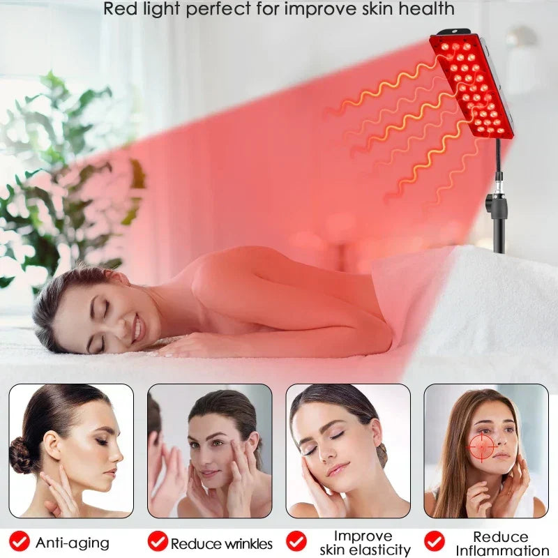 GlowWave Red Light Therapy Panel — Deep Healing, Pain and Stress Relief