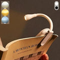 Lampe de lecture rechargeable à clipser sur un livre - rotation réglable à 360°