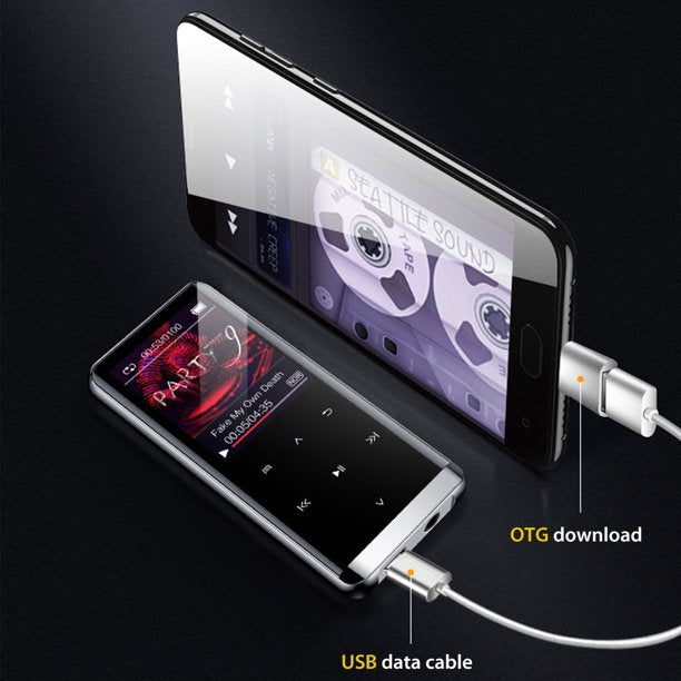 Soitin — 16GB, Bluetooth 4.2, FM-radio ja äänentallennus