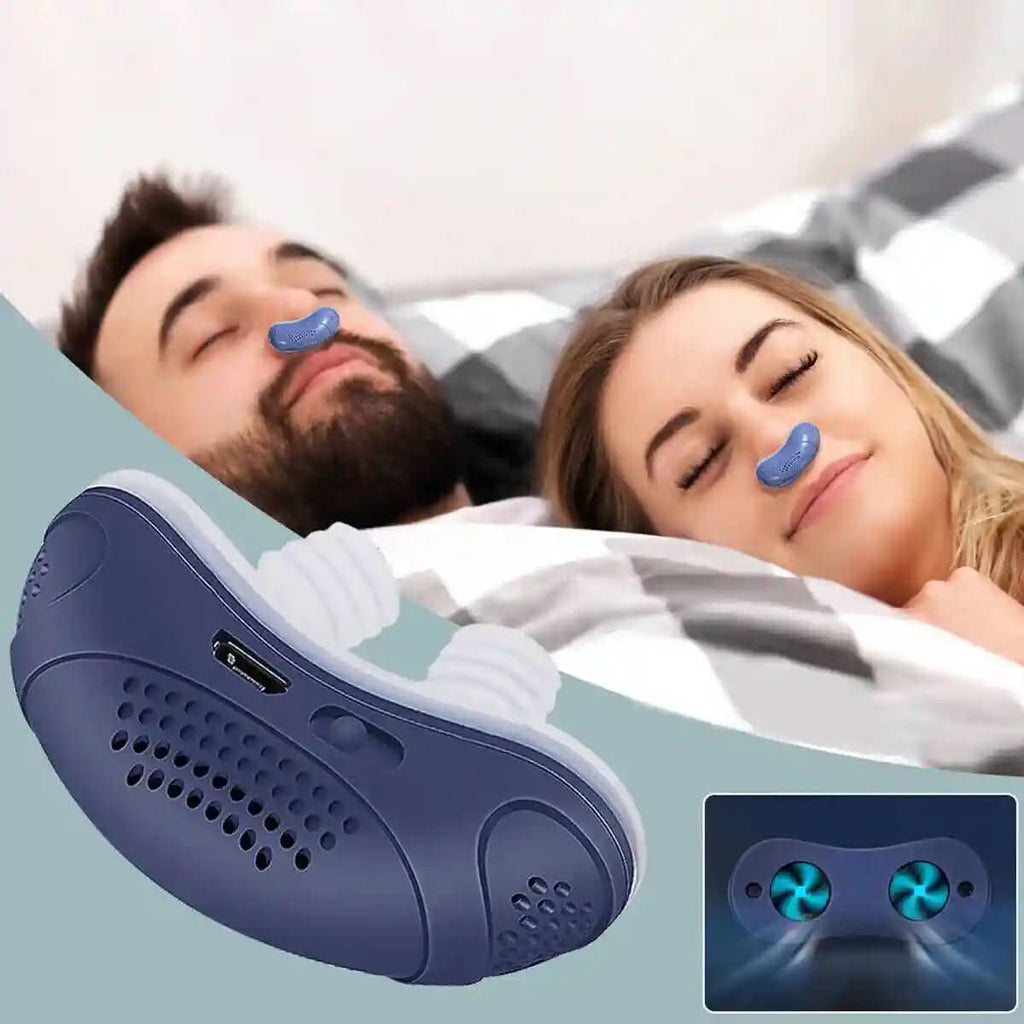 Dispositif antironflement CPAP MICROBREATH — sans masque ni tube, format compact
