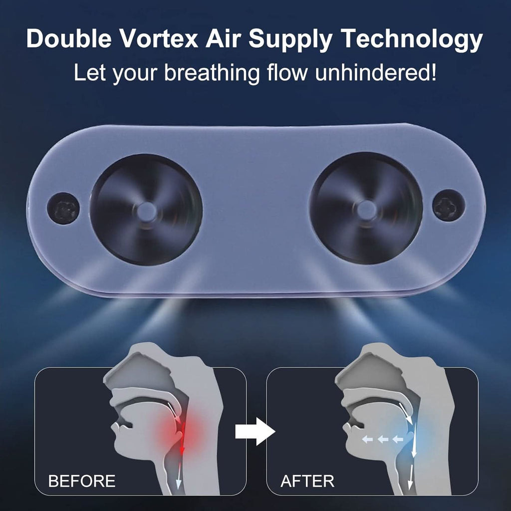 Dispositif antironflement CPAP MICROBREATH — sans masque ni tube, format compact