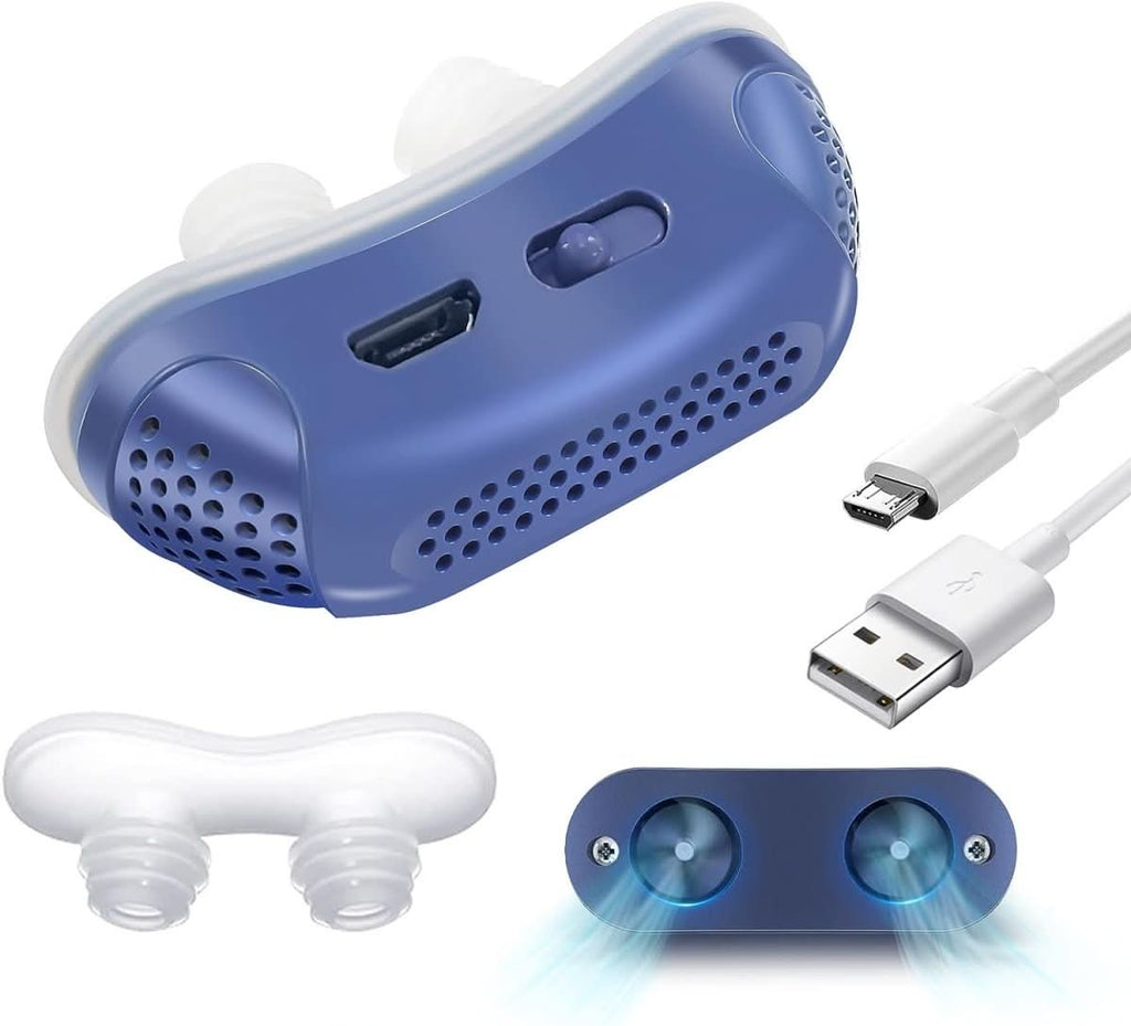 Dispositif antironflement CPAP MICROBREATH — sans masque ni tube, format compact