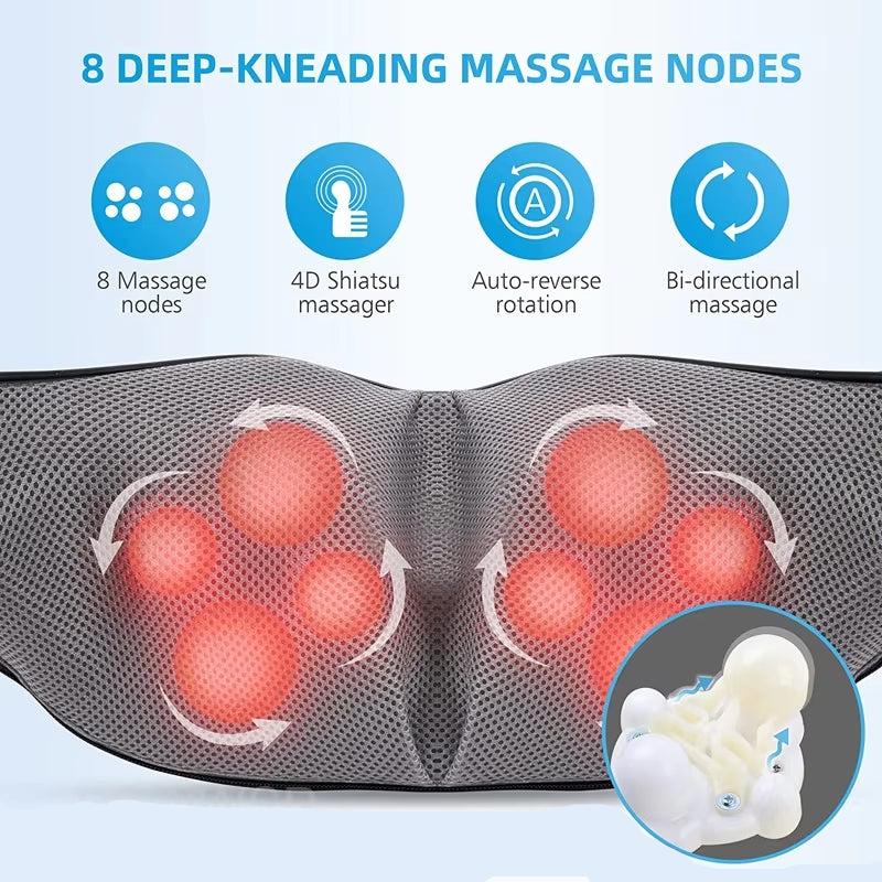 Cuscino massaggiante shiatsu Ultimate, calore a infrarossi
