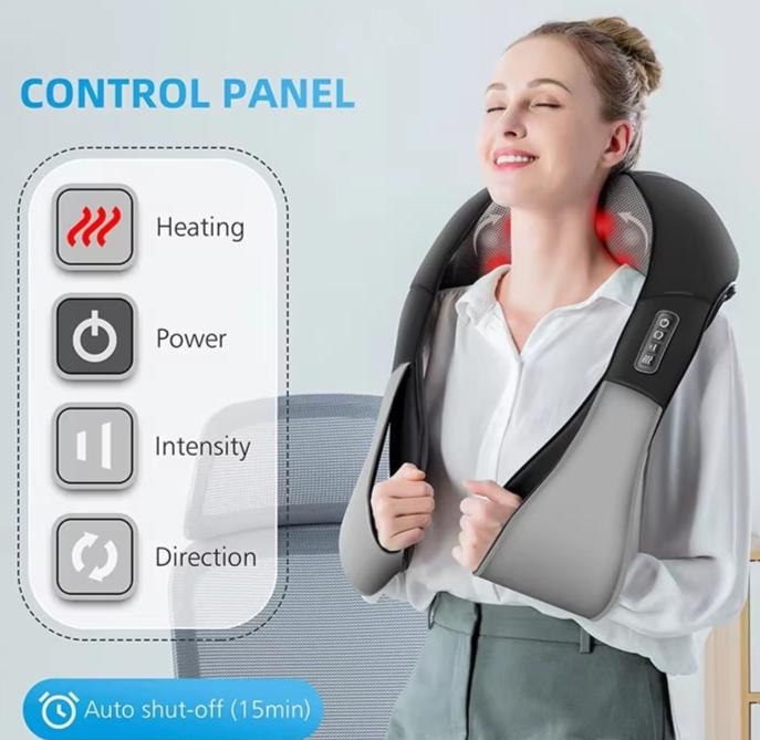 Cuscino massaggiante shiatsu Ultimate, calore a infrarossi