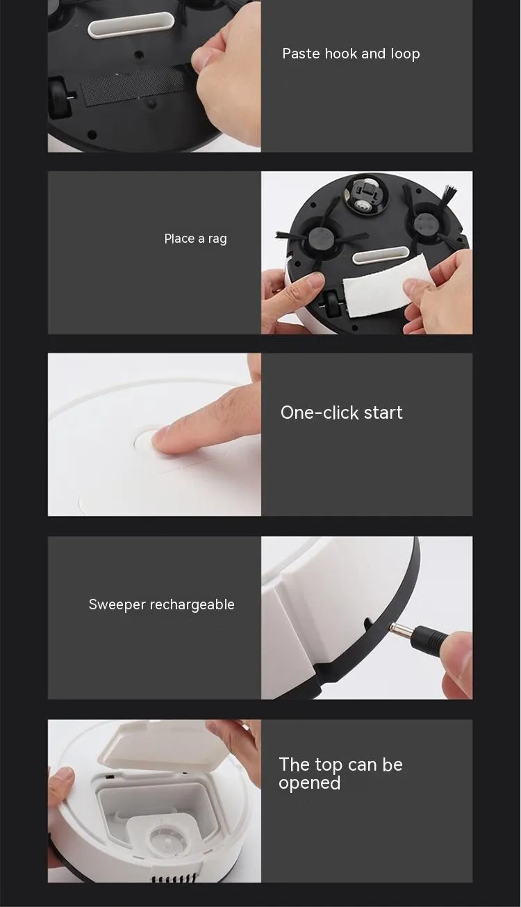Mini Robot Vacuum — Intelligent Multi-Function Cleaning System