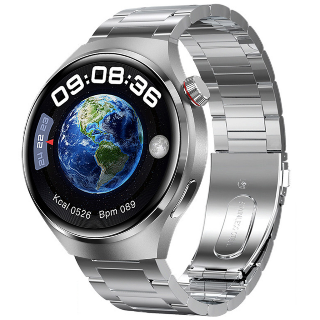 Reloj inteligente de edición limitada — Pantalla AMOLED HD, monitoreo de ECG, conectividad Bluetooth, seguimiento de la frecuencia cardíaca, GPS integrado
