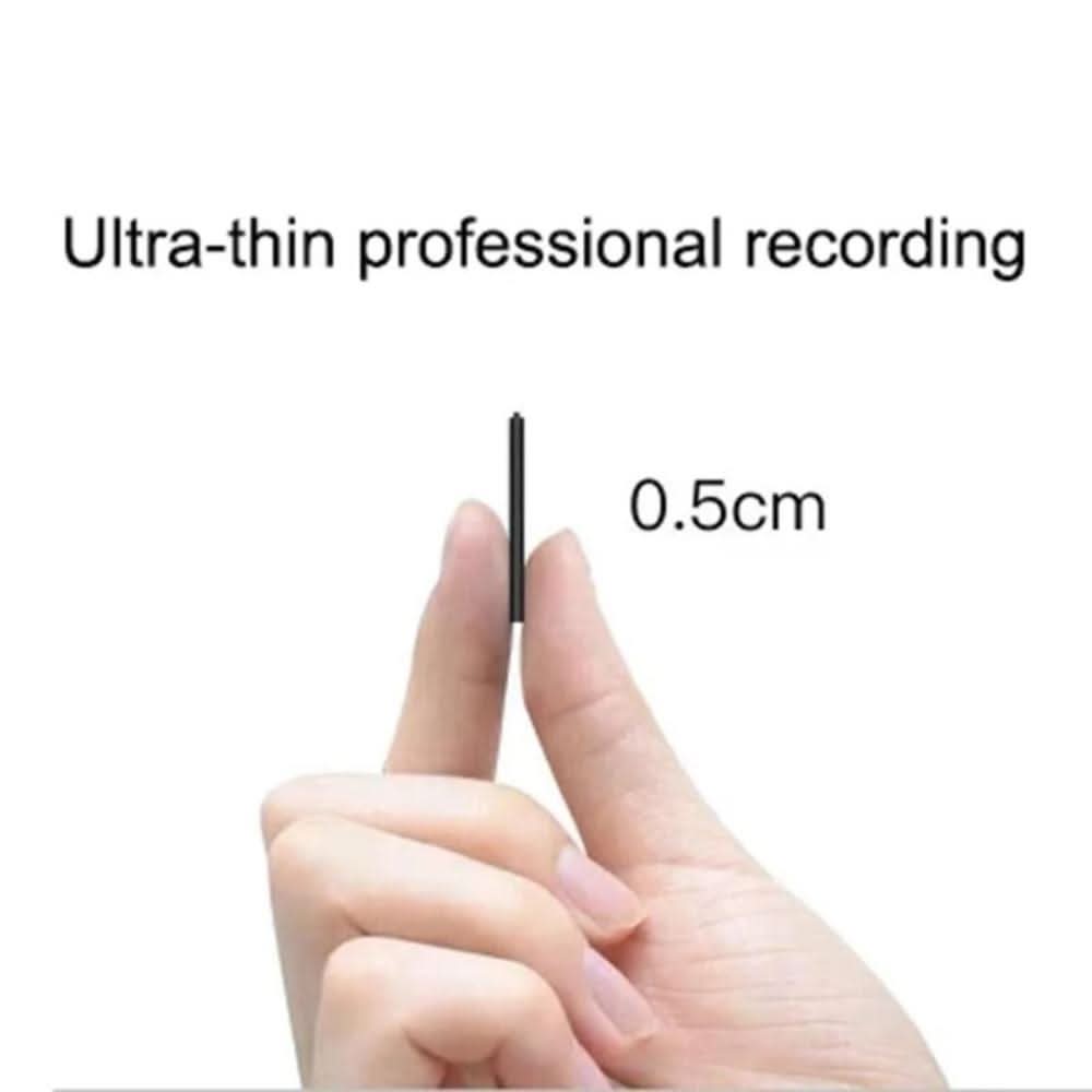 Hlasový diktafon VoiceNote Mini s úložištěm 32 GB — 10g hlasové aktivace, ultralehké zařízení