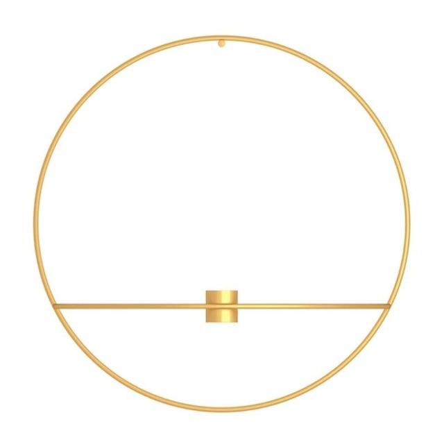 WallAura Ryder Hybrid Wall Mount — Candle Stand and Flower Vase