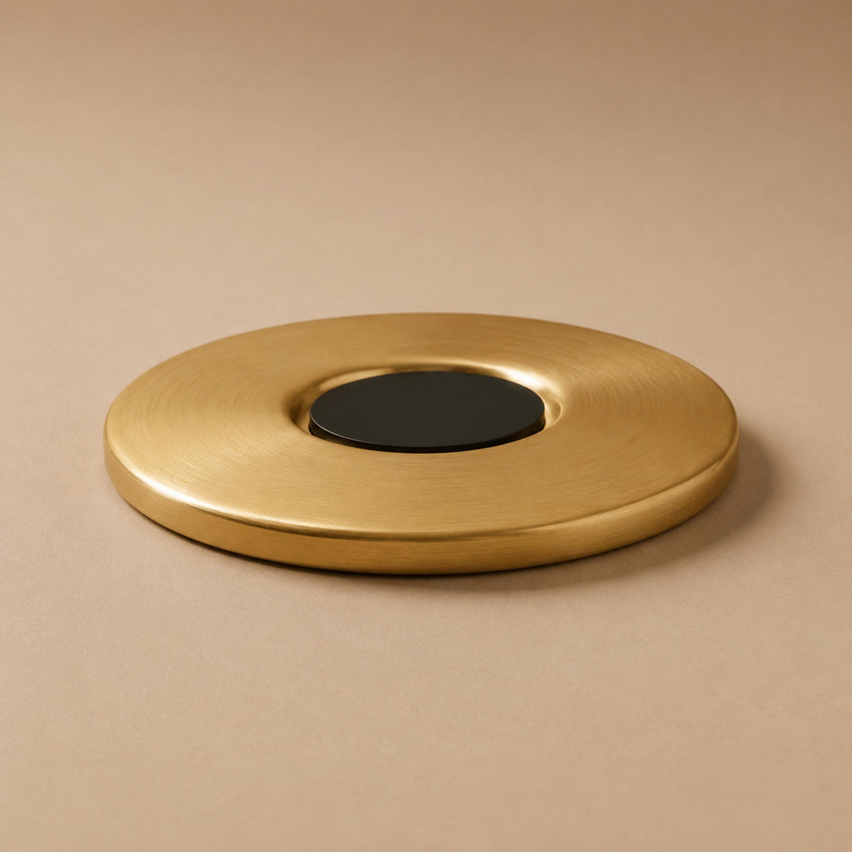 Brass Magnetic Door Stop — Concealed Design, Durable Tripping-Prevention Hardware