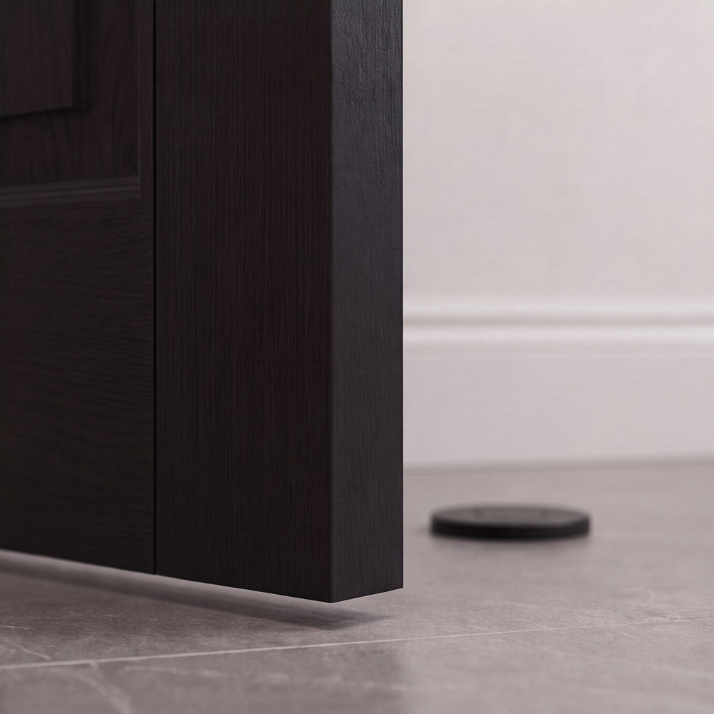 Brass Magnetic Door Stop — Concealed Design, Durable Tripping-Prevention Hardware