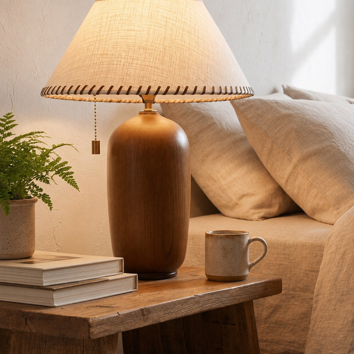 Verstellbare LED-Tischleuchte aus Holz – zeitgemäßes Design für die Schreibtischbeleuchtung