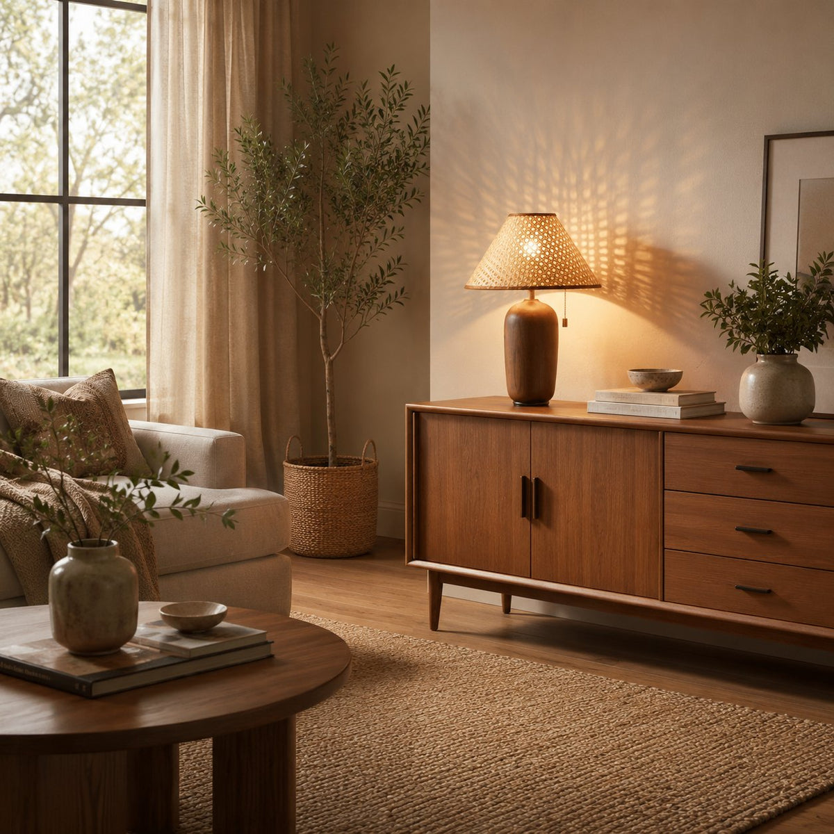 Verstellbare LED-Tischleuchte aus Holz – zeitgemäßes Design für die Schreibtischbeleuchtung