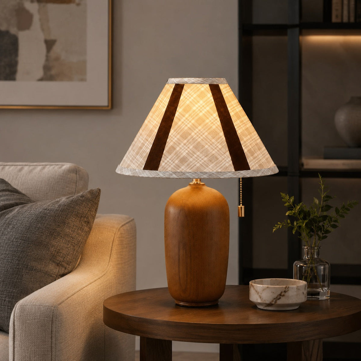 Verstellbare LED-Tischleuchte aus Holz – zeitgemäßes Design für die Schreibtischbeleuchtung