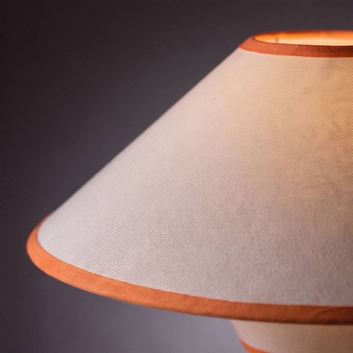 Modern Table Lamp — Wooden Base, Fabric Shade, 40W E26/E27, Plug-In Adjustable Dimmable