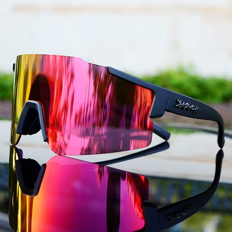 ReflectRide aerodinamikus kerékpáros napszemüveg – UV-védelem, cserélhető keretek