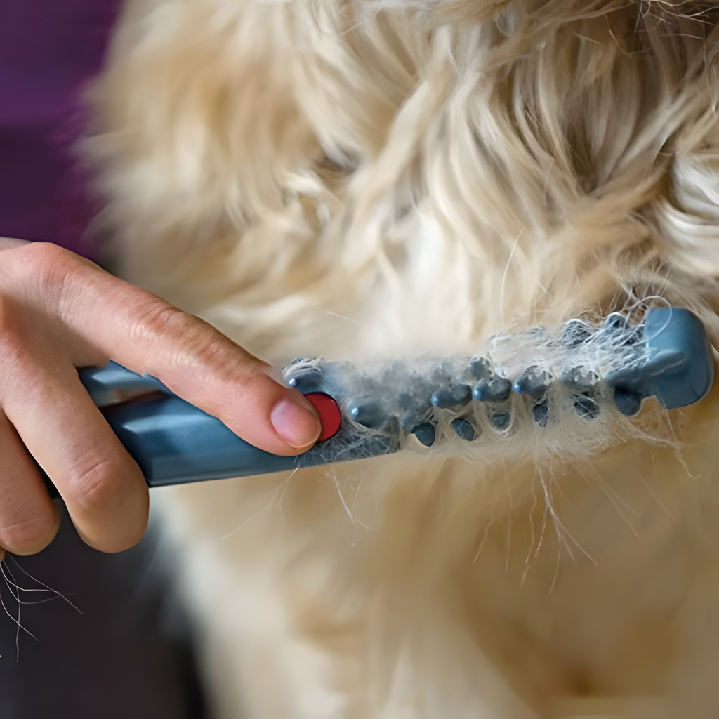 Recortadora para quitar nudos y enredos de mascotas — Diseño de peine suave e indoloro para gatos y perros
