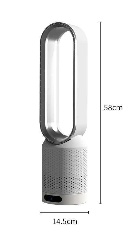 Enfriador de aire portátil AirPure Pro de 6 L – sistema de refrigeración 3 en 1, purificación UV e ionizador