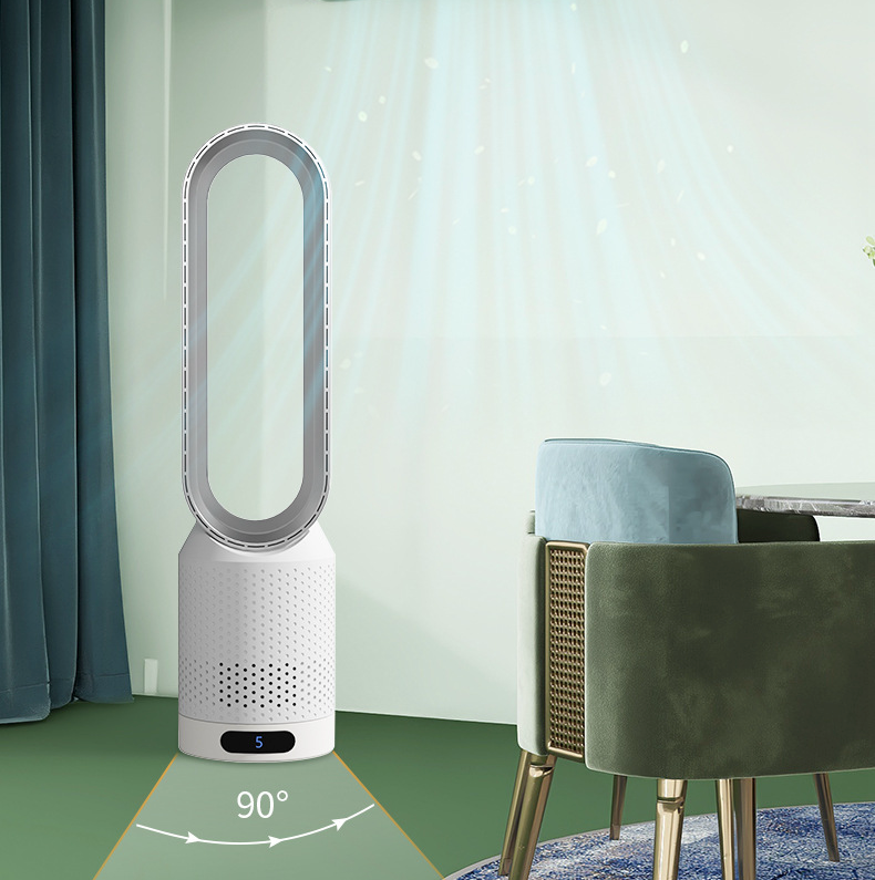 Enfriador de aire portátil AirPure Pro de 6 L – sistema de refrigeración 3 en 1, purificación UV e ionizador
