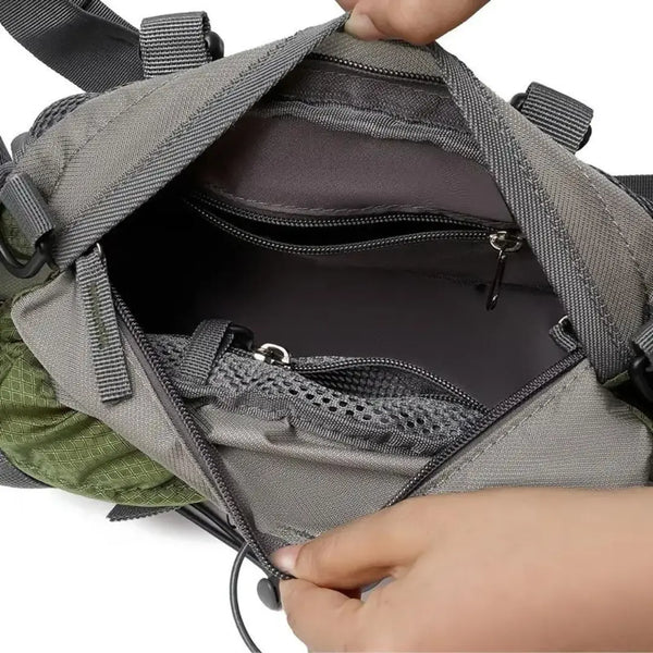 5L Waterproof Waist Bag – Zippered Pocket Fanny Pack