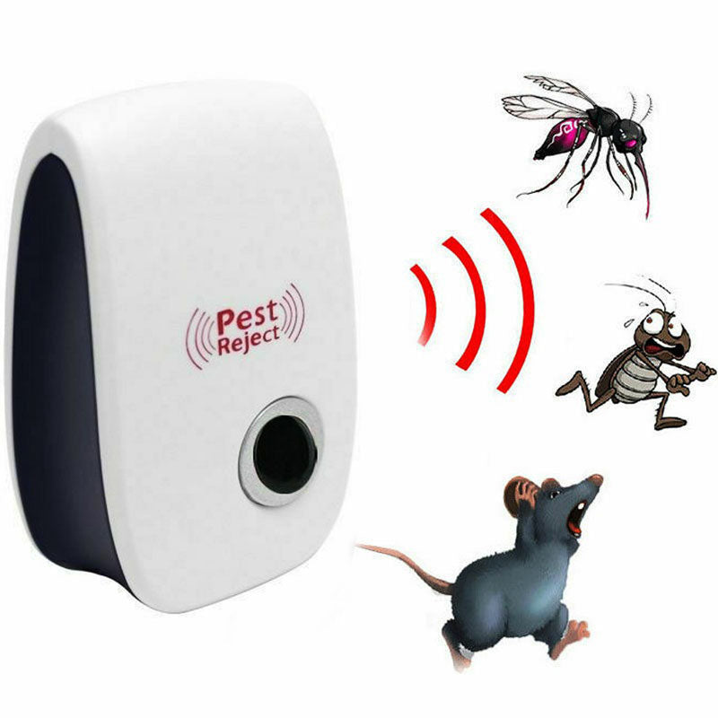 Ultrasonic Mouse Repeller — Chemical-Free Electronic Pest Deterrent for Rodents, Bats & Insects