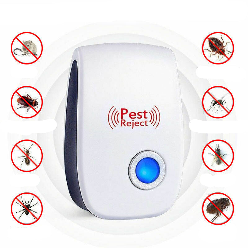 Ultrasonic Mouse Repeller — Chemical-Free Electronic Pest Deterrent for Rodents, Bats & Insects
