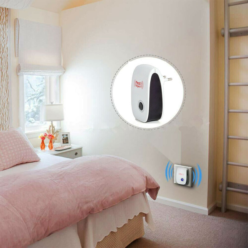 Ultrasonic Mouse Repeller — Chemical-Free Electronic Pest Deterrent for Rodents, Bats & Insects