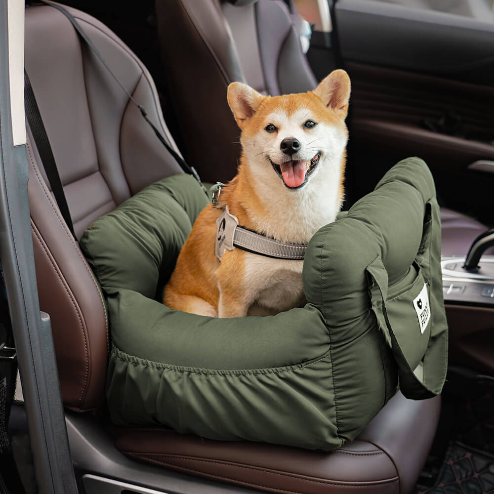 Seggiolino rialzato per animali Seter per viaggi in auto — Cinghie di sicurezza regolabili