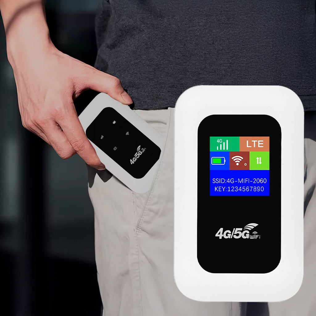 Portabel 5G-wi-fi-router — säkert höghastighetsnätverk, kompakt konstruktion