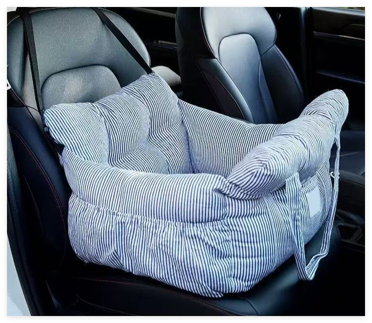 Seggiolino rialzato per animali Seter per viaggi in auto — Cinghie di sicurezza regolabili