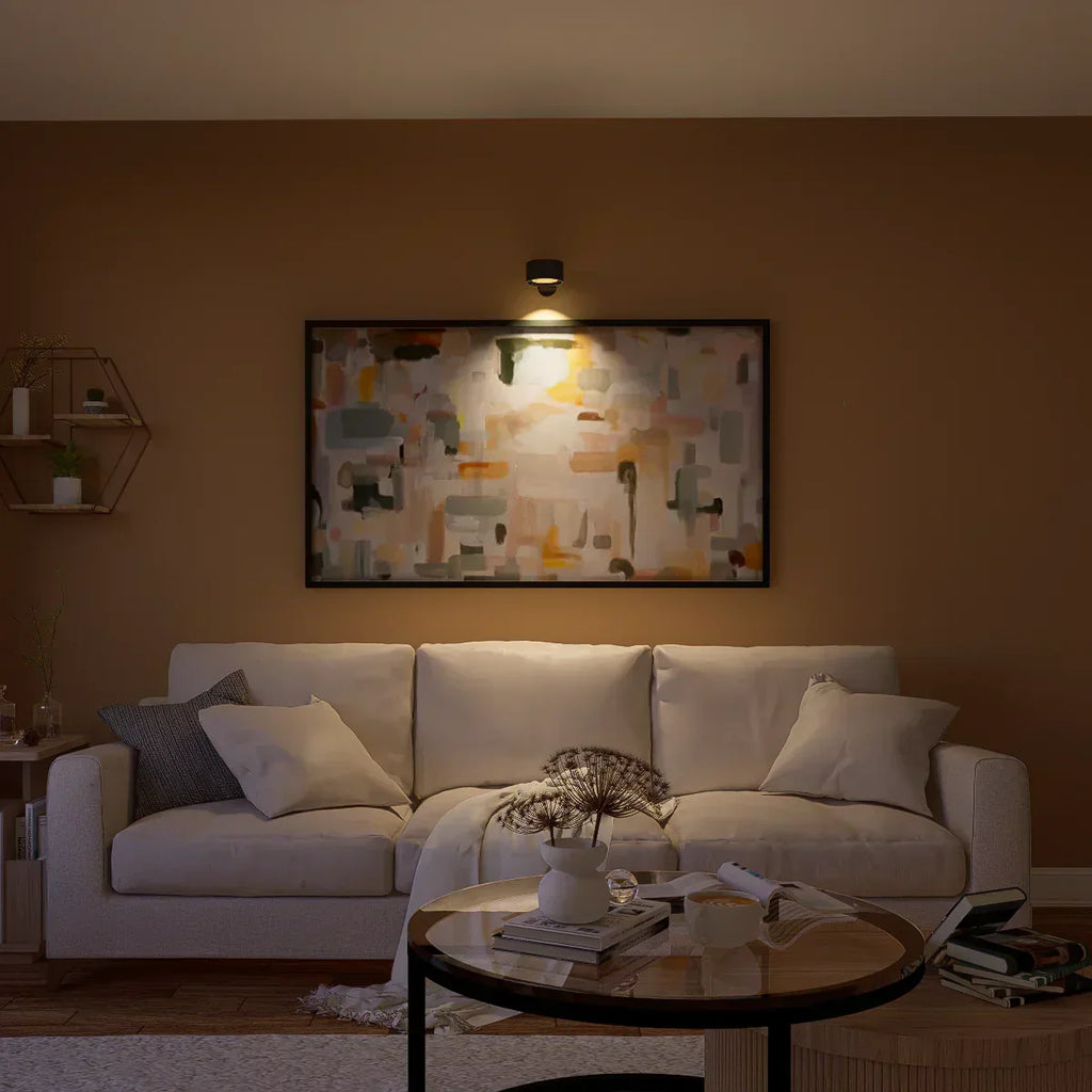 Nástěnná lampa Spotlight Thread - dobíjecí, stmívatelná, otočná o 360°