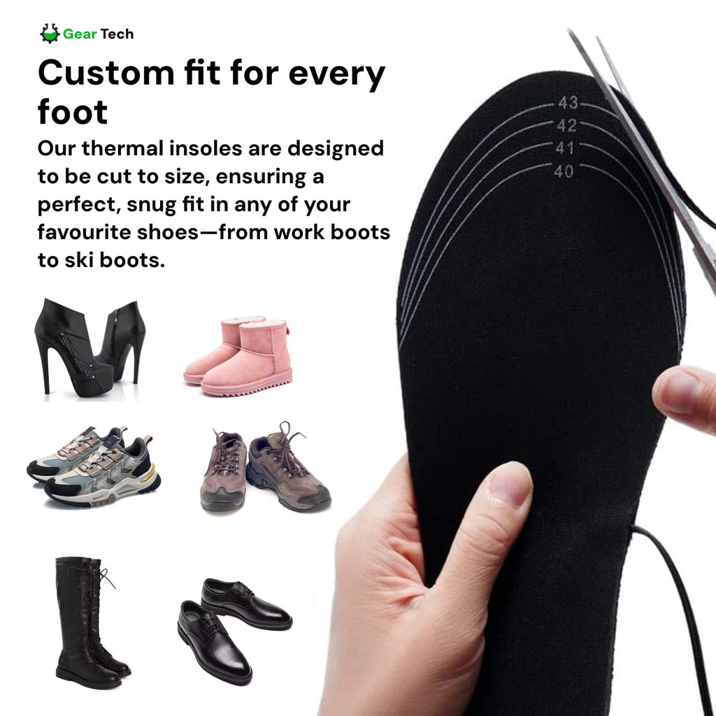 Thermal Shoe Insoles UK – Heat Retaining Foot Pads