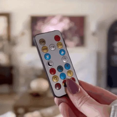 RoyaleGlow Rechargeable LED Bulb — Touch-Controlled, Remote Control, Multicolor, Dimmable