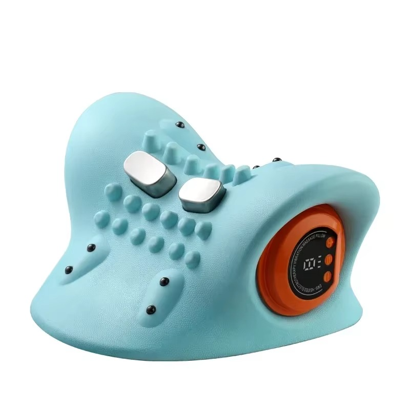 Smart Electric Cervical Massager – Dual Heat and Pulse Therapy for Neck Pain Relief