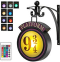 Harry Potter Platform 9 3/4 LED Night Light — 3D Wall Lamp, 18 x 13 x 4 cm