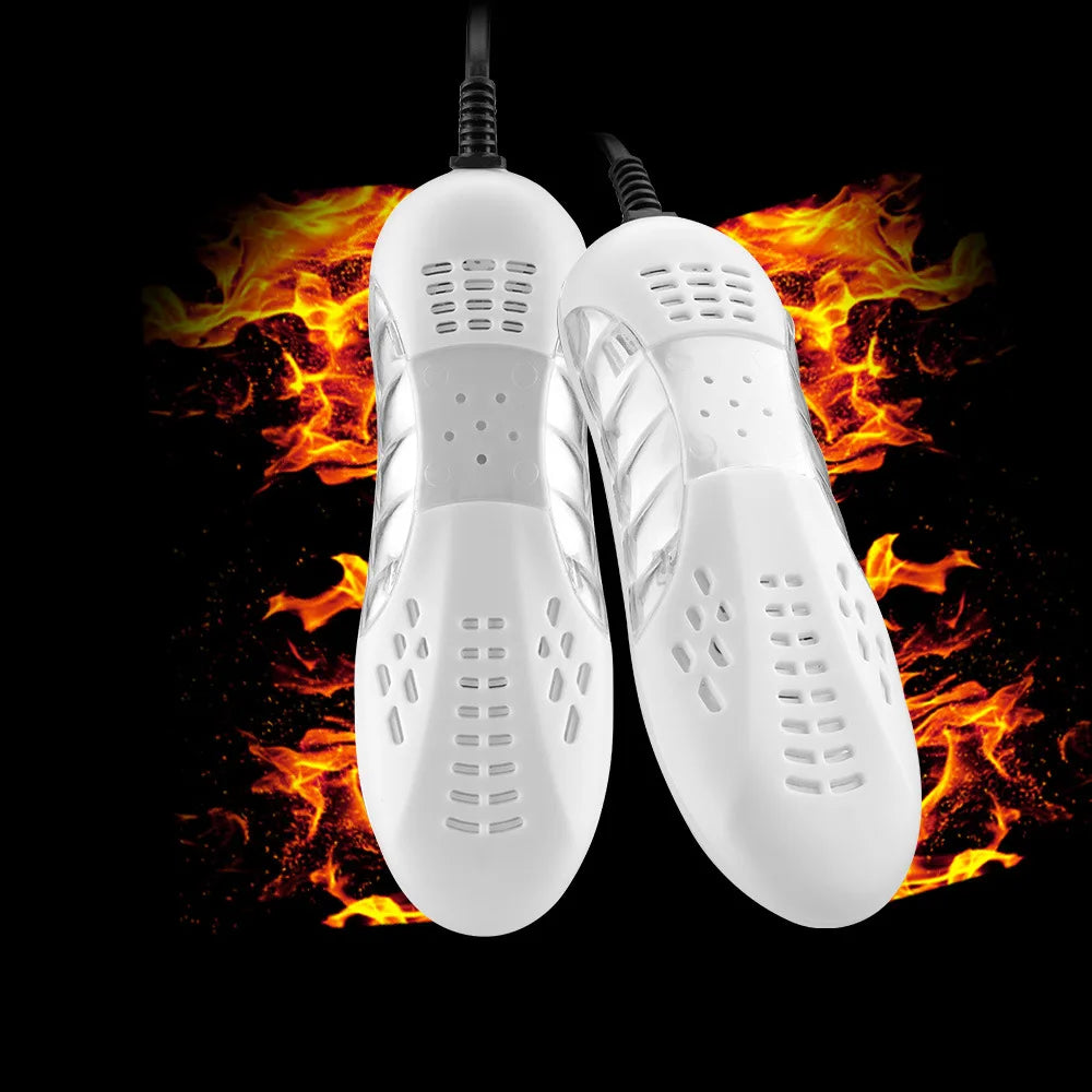Electric Shoe Dryer and Deodorizer — UV Odor Eliminator, Heat Function, Dehumidifier, Foot Warmer