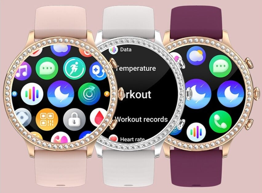 Chytré hodinky SmartPulse — pokročilý soubor funkcí pro sledování zdraví, moderní stylové provedení