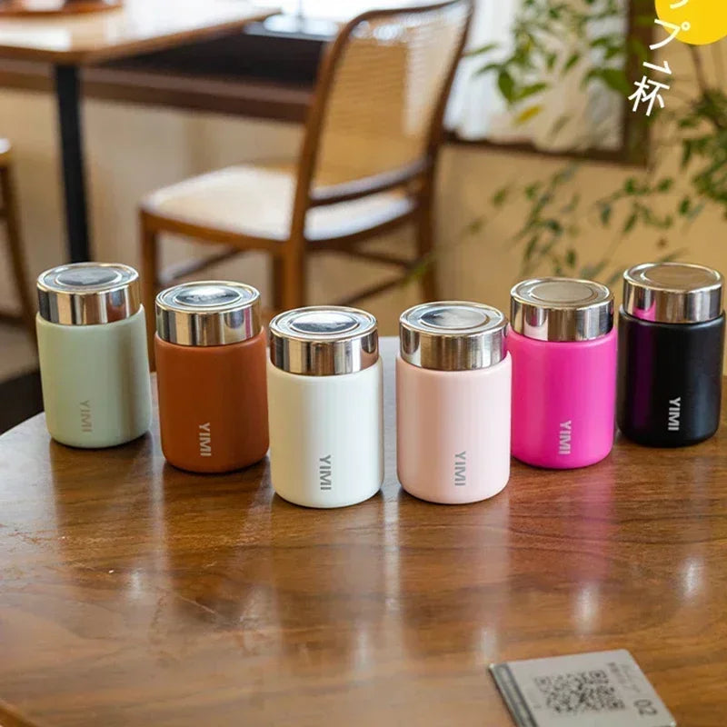 Mini thermos sous vide de 230ml — acier inoxydable 316, format portable