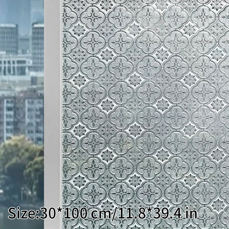 静电吸附3D彩绘玻璃窗膜 – 装饰乙烯基贴膜