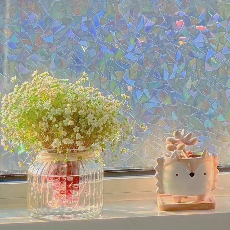 静电吸附3D彩绘玻璃窗膜 – 装饰乙烯基贴膜