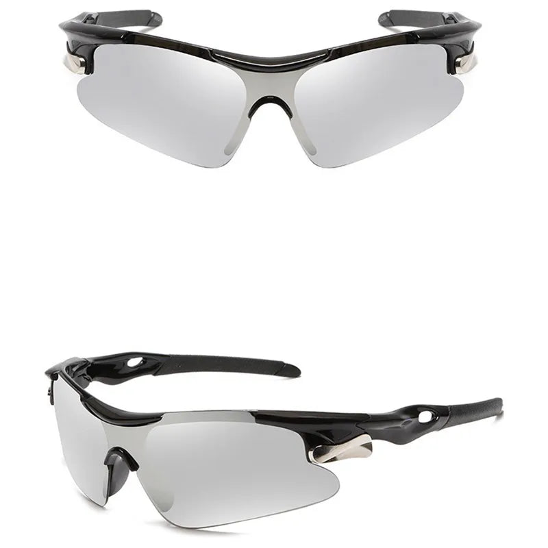 Windproof Cycling Glasses — UV Protection, Water Repellent Lens