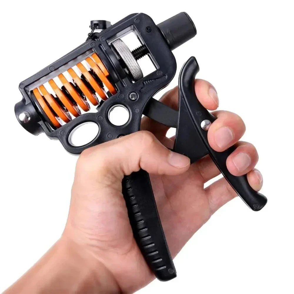 Justerbar håndgrebstræner på 5-165kg lb – Robust R-formet design, fingertræner og håndledstræner
