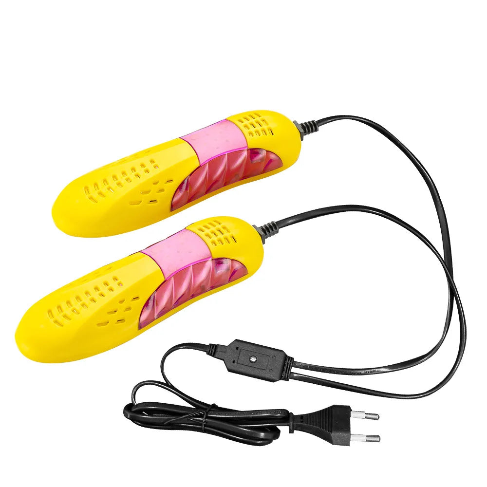 Electric Shoe Dryer and Deodorizer — UV Odor Eliminator, Heat Function, Dehumidifier, Foot Warmer