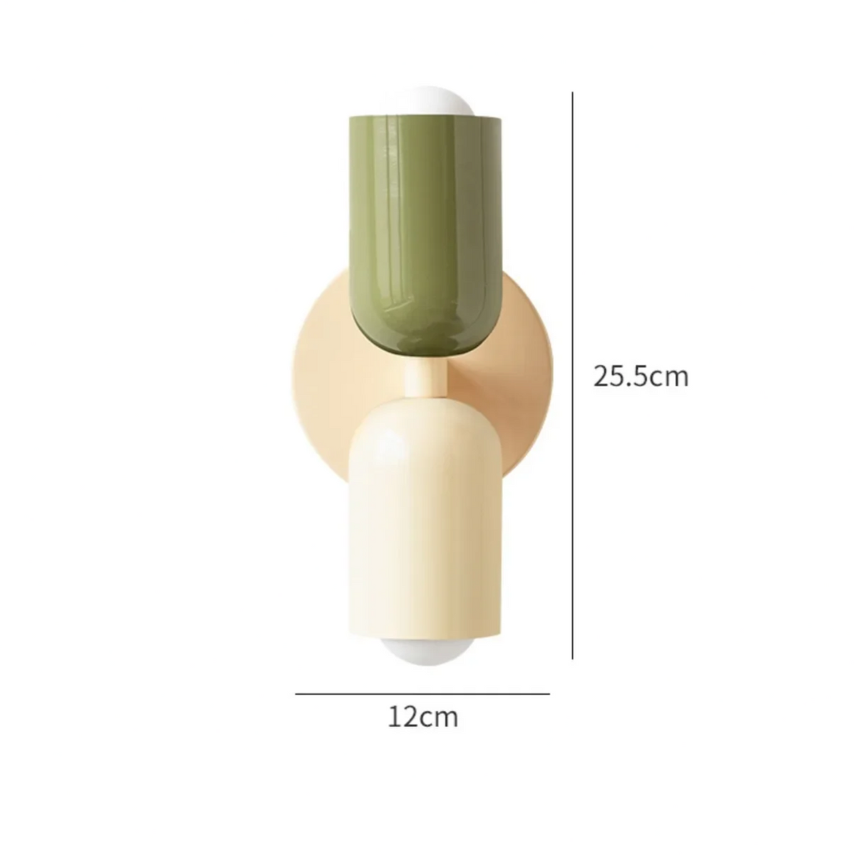 NordicGlow minimalistinen skandinaavinen LED-seinävalaisin