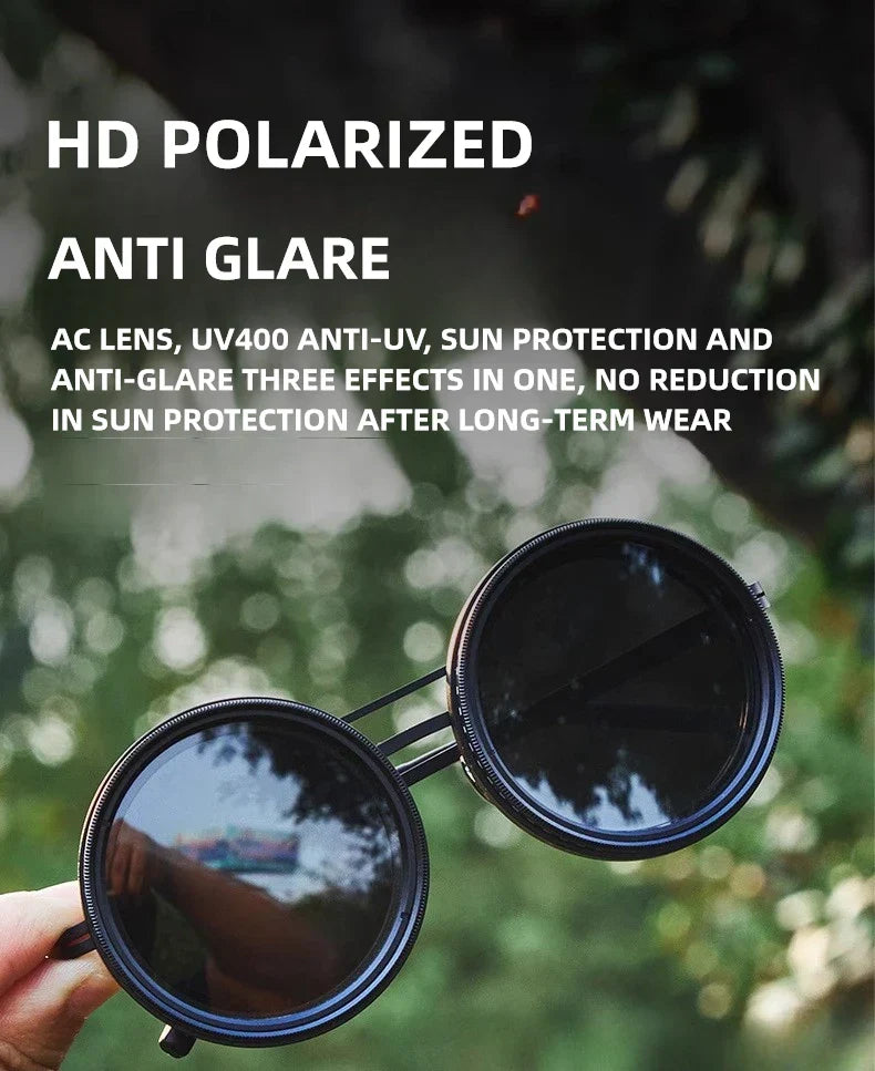 ShadeShift Pro Polarized Sunglasses — Adjustable Dimming Lens