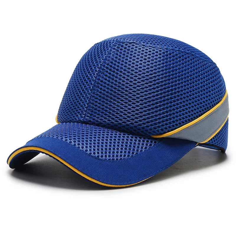 Piros biztonsági bump cap — kemény ABS belső maggal ellátott védősisak