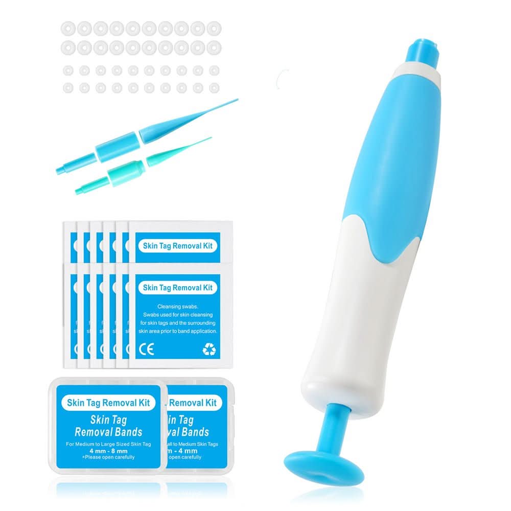 Painless Wart and Skin Tag Remover — Blood Restriction Method, 1 to 2 Weeks