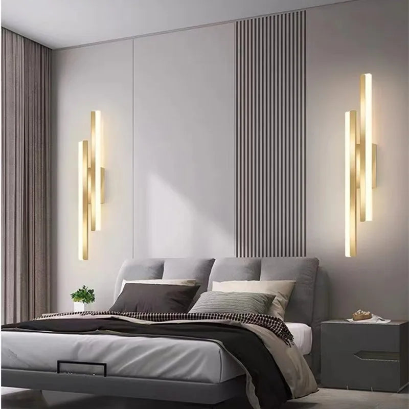 Moderne minimalistische LED-wandlamp — 40 Cm × 10 Cm × 5 Cm, 110–240 V