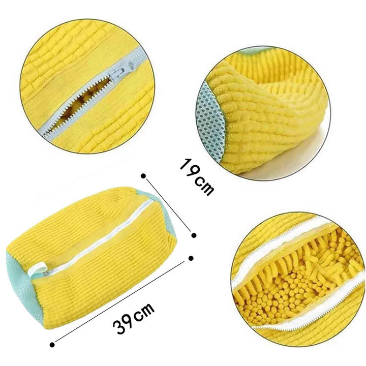 Durable Water-Repellent Shoe Wash Bag — Protective Laundry Cycle Cover