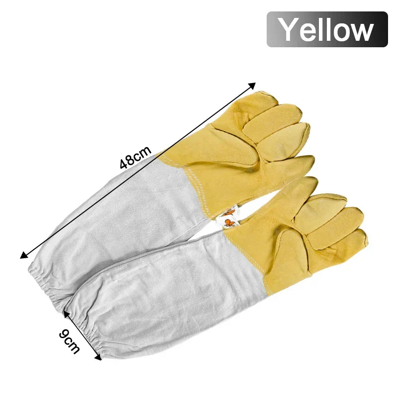 Professional Full-Body Beekeeping Suit — Integrated Veil, Unisex Kids Fit